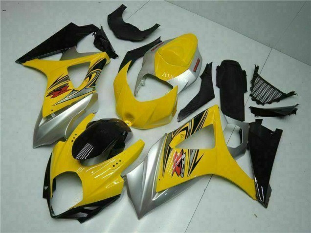 Amarillo ABS Kits Carenado Moto Suzuki GSXR 1000 K7 2007-2008 Amarillo ABS Kits Carenado Moto Suzuki GSXR 1000 K7 2007-2008
