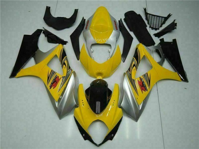 Amarillo ABS Kits Carenado Moto Suzuki GSXR 1000 K7 2007-2008 Amarillo ABS Kits Carenado Moto Suzuki GSXR 1000 K7 2007-2008
