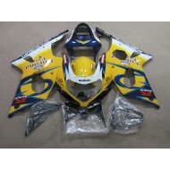 Amarillo Azul Corona Extra Carenado Moto Suzuki GSXR 1000 K1 2000-2002