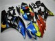 Amarillo Azul Rojo Carenado Moto Yamaha R6 2006-2007 Amarillo Azul Rojo Carenado Moto Yamaha R6 2006-2007