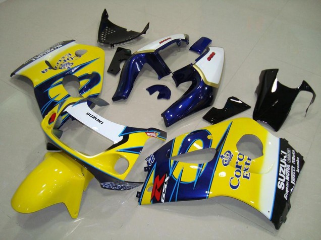 Amarillo Corona Carenado Moto Suzuki GSXR 600 1996-2000 Amarillo Corona Carenado Moto Suzuki GSXR 600 1996-2000