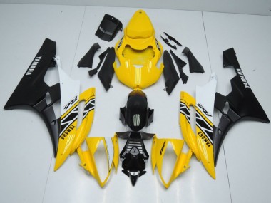 Amarillo Estilo OEM Carenado Moto Yamaha R6 2006-2007