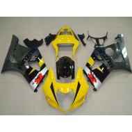 Amarillo Gris Carenado Moto Suzuki GSXR 1000 K3 2003-2004