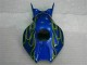 Amarillo Llama Azul Carenado Moto Honda CBR 1000 RR 2006-2007 Amarillo Llama Azul Carenado Moto Honda CBR 1000 RR 2006-2007