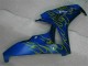 Amarillo Llama Azul Carenado Moto Honda CBR 1000 RR 2006-2007 Amarillo Llama Azul Carenado Moto Honda CBR 1000 RR 2006-2007