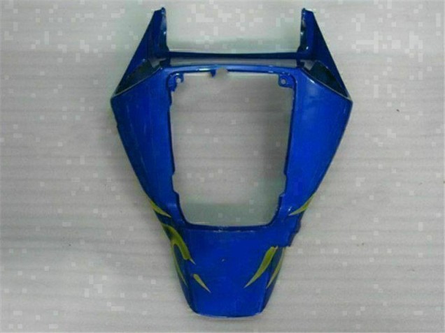 Amarillo Llama Azul Carenado Moto Honda CBR 1000 RR 2006-2007 Amarillo Llama Azul Carenado Moto Honda CBR 1000 RR 2006-2007
