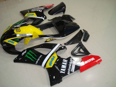 Amarillo Monster ABS Kits Carenado Moto Yamaha R1 2000-2001