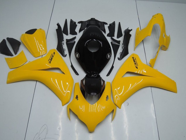 Amarillo & Negro Carenado Moto Honda CBR 1000 RR 2008-2011 Amarillo & Negro Carenado Moto Honda CBR 1000 RR 2008-2011