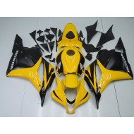 Amarillo Negro Carenado Moto Honda CBR 600 RR 2009-2012