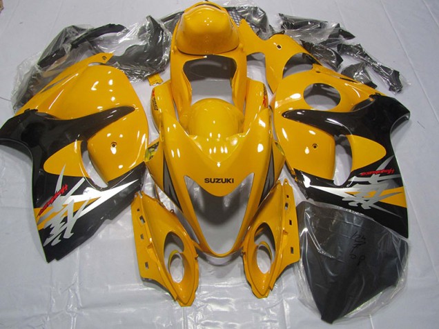 Amarillo Negro Carenado Moto Suzuki GSXR 1300 Hayabusa 2008-2019