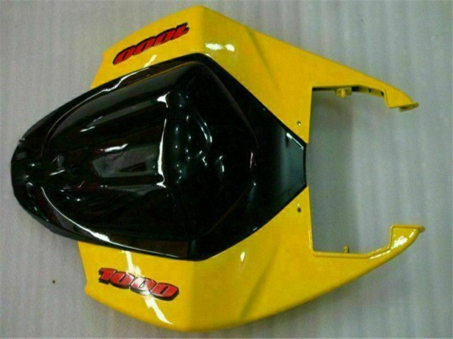 Amarillo Negro Kit Completo Carenado Moto Suzuki GSXR 1000 K5 2005-2006 Amarillo Negro Kit Completo Carenado Moto Suzuki GSXR 1000 K5 2005-2006
