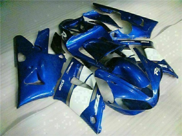 Azul ABS Carenado Motocicleta Yamaha R1 2000-2001 Azul ABS Carenado Motocicleta Yamaha R1 2000-2001