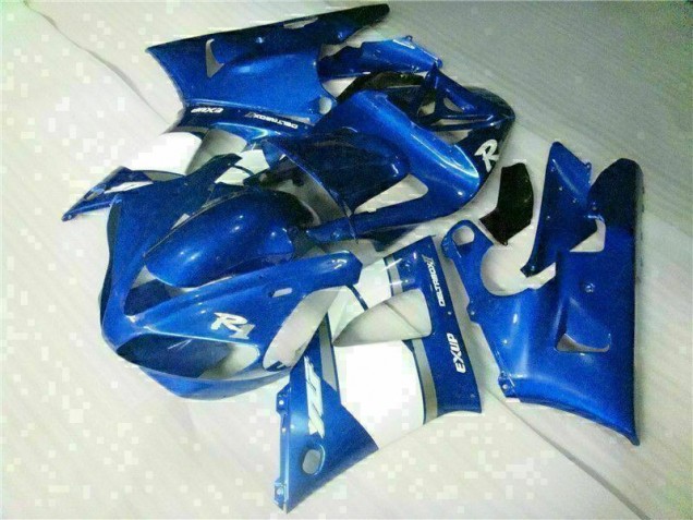 Azul ABS Carenado Motocicleta Yamaha R1 2000-2001 Azul ABS Carenado Motocicleta Yamaha R1 2000-2001