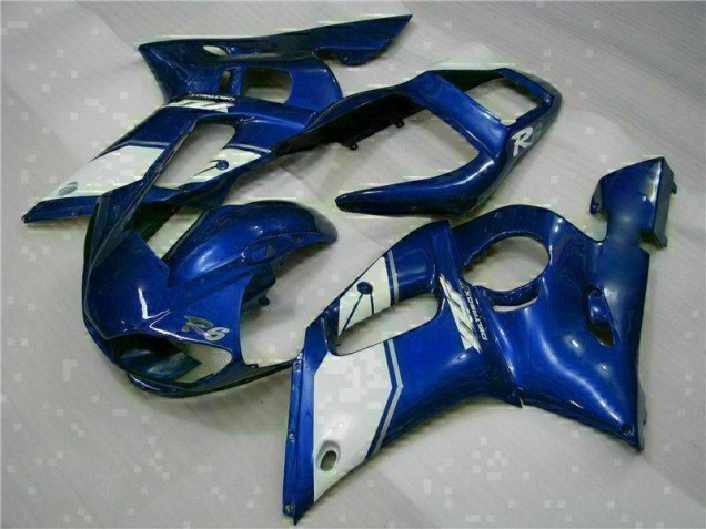 Azul ABS Moto Plástico Yamaha R6 1998-2002 Azul ABS Moto Plástico Yamaha R6 1998-2002