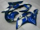 Azul ABS Moto Plástico Yamaha R6 1998-2002 Azul ABS Moto Plástico Yamaha R6 1998-2002