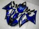 Azul ABS Moto Plásticos Yamaha R6 2008-2016 Azul ABS Moto Plásticos Yamaha R6 2008-2016