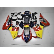 Azul Amarillo Rojo Red Bull Carenado Moto Honda CBR 1000 RR 2017-2023