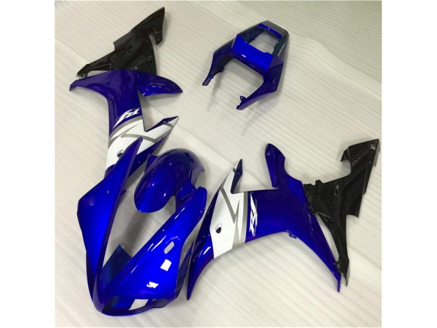 Azul Blanco ABS Carenado Motocicleta Yamaha R1 2002-2003 Azul Blanco ABS Carenado Motocicleta Yamaha R1 2002-2003