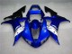 Azul Blanco ABS Carenado Motocicleta Yamaha R1 2002-2003 Azul Blanco ABS Carenado Motocicleta Yamaha R1 2002-2003