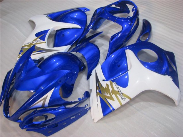 Azul Blanco ABS Kits Carenado Moto Suzuki GSXR 1300 Hayabusa 2008-2019 Azul Blanco ABS Kits Carenado Moto Suzuki GSXR 1300 Hayabusa 2008-2019