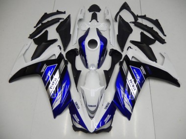 Azul Blanco ABS Kits Carenado Moto Yamaha R3 2015-2022