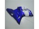 Azul Blanco ABS Moto Plástica Yamaha R1 2000-2001 Azul Blanco ABS Moto Plástica Yamaha R1 2000-2001