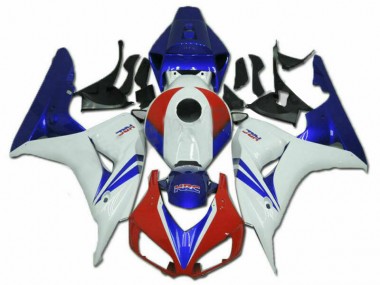 Azul Blanco Carenado Moto Honda CBR 1000 RR 2006-2007