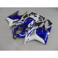 Azul Blanco Carenado Moto Honda CBR 600 RR 2009-2012