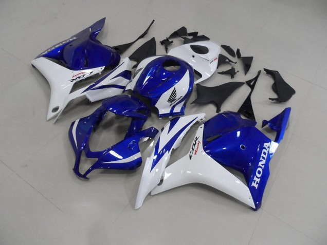 Azul Blanco Carenado Moto Honda CBR 600 RR 2009-2012 Azul Blanco Carenado Moto Honda CBR 600 RR 2009-2012