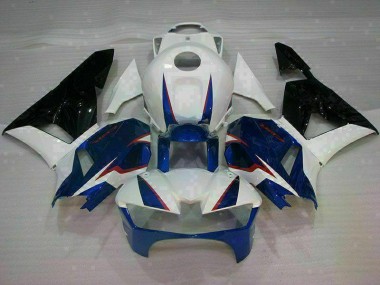 Azul Blanco Carenado Moto Honda CBR 600 RR 2013-2021