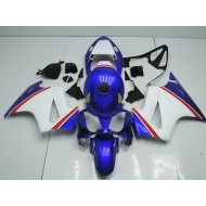 Azul & Blanco Carenado Moto Honda VFR 800 2002-2013
