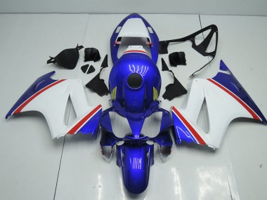 Azul & Blanco Carenado Moto Honda VFR 800 2002-2013