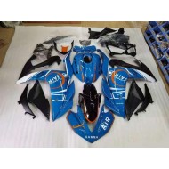Azul & Blanco Carenado Moto Yamaha R3 2015-2022