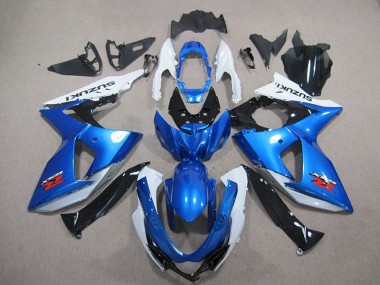 Azul Blanco Carenado & Plástico Moto Suzuki GSXR 1000 K9 2009-2016