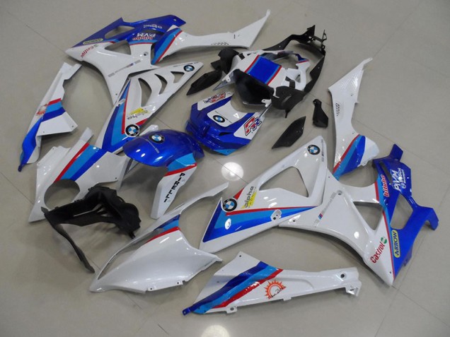 Azul Blanco Carrocería Motocicletas BMW S1000RR 2009-2014 Azul Blanco Carrocería Motocicletas BMW S1000RR 2009-2014