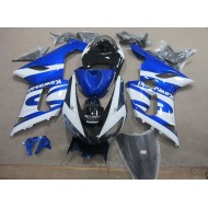 Azul Blanco Carrocería Motocicletas Kawasaki ZX6R 2005-2006