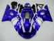 Azul Blanco Carrocería Motocicletas Yamaha R6 1998-2002 Azul Blanco Carrocería Motocicletas Yamaha R6 1998-2002