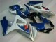 Azul Blanco Kit Carenado ABS Completo Suzuki GSXR 1000 K7 2007-2008 Azul Blanco Kit Carenado ABS Completo Suzuki GSXR 1000 K7 2007-2008