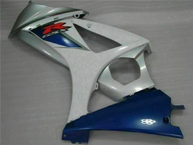 Azul Blanco Kit Carenado ABS Completo Suzuki GSXR 1000 K7 2007-2008 Azul Blanco Kit Carenado ABS Completo Suzuki GSXR 1000 K7 2007-2008