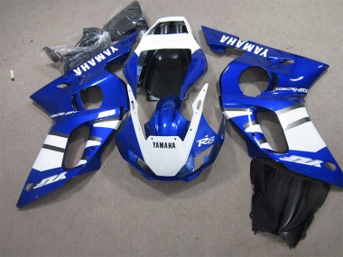 Azul Blanco Kit Completo Carenado Moto Yamaha R6 1998-2002