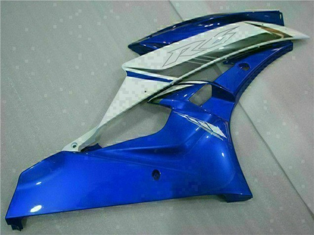 Azul Blanco Kit Completo Carenado Moto Yamaha R6 2006-2007 Azul Blanco Kit Completo Carenado Moto Yamaha R6 2006-2007
