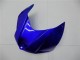Azul Blanco Kits ABS Carenado Motocicleta Suzuki GSXR 1000 K7 2007-2008