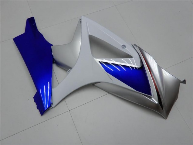 Azul Blanco Kits ABS Carenado Motocicleta Suzuki GSXR 1000 K7 2007-2008