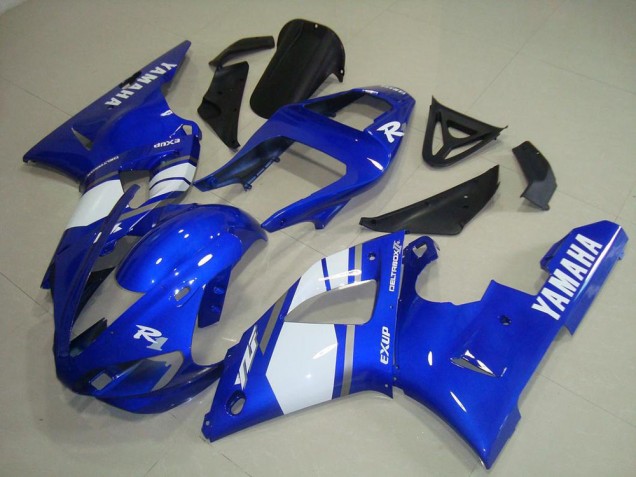 Azul Blanco Kits ABS Carenado Motocicleta Yamaha R1 2000-2001 Azul Blanco Kits ABS Carenado Motocicleta Yamaha R1 2000-2001