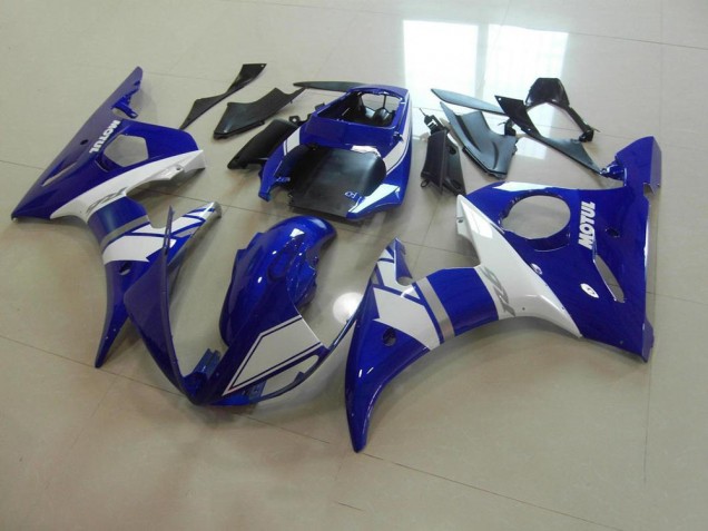 Azul Blanco Kits Completo Carenado Moto ABS Yamaha R6 2003-2005 Azul Blanco Kits Completo Carenado Moto ABS Yamaha R6 2003-2005