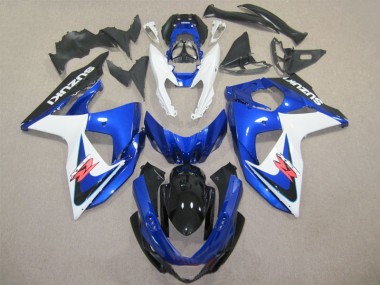 Azul Blanco Kits Completo Carenado Moto Suzuki GSXR 1000 K9 2009-2016