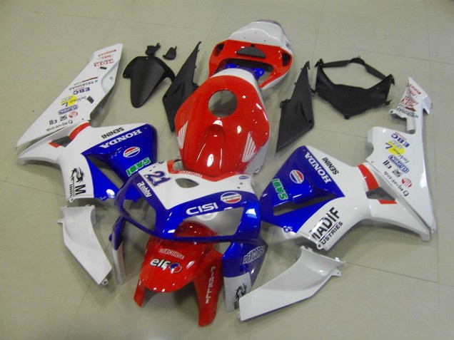 Azul Blanco Madif Carenado Moto Honda CBR 600 RR 2005-2006 Azul Blanco Madif Carenado Moto Honda CBR 600 RR 2005-2006