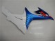 Azul Blanco Moto Plástica Suzuki GSXR 600 / 750 K11 2011-2021 Azul Blanco Moto Plástica Suzuki GSXR 600 / 750 K11 2011-2021