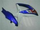 Azul Blanco Moto Plástica Suzuki GSXR 600 / 750 K8 2008-2010 Azul Blanco Moto Plástica Suzuki GSXR 600 / 750 K8 2008-2010