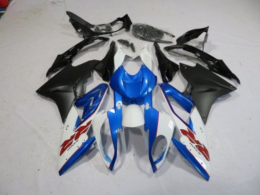 Azul Blanco Negro Carenado Moto BMW S1000RR 2015-2018